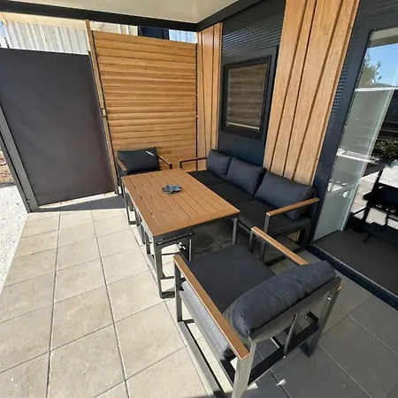 Adria House Mobile With Private Jacuzzi Sea View Сasa de vacaciones *